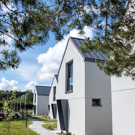 Nadmorska Otulina - Nowoczesne Dwupoziomowe Nad Morzem Z Duzym Ogrodem Ferienhaus