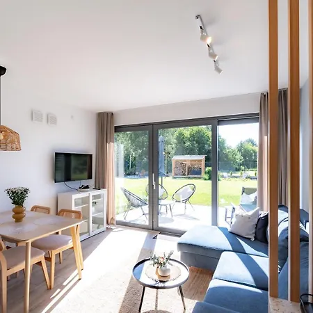 Nadmorska Otulina - Nowoczesne Dwupoziomowe Nad Morzem Z Duzym Ogrodem Ferienhaus Stolpmünde