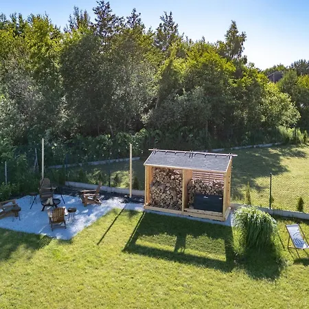 Nadmorska Otulina - Nowoczesne Dwupoziomowe Nad Morzem Z Duzym Ogrodem Ferienhaus Stolpmünde