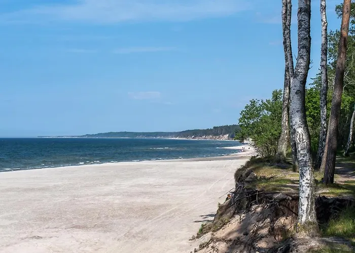 Nadmorska Otulina - Nowoczesne Dwupoziomowe Nad Morzem Z Duzym Ogrodem * Ustka