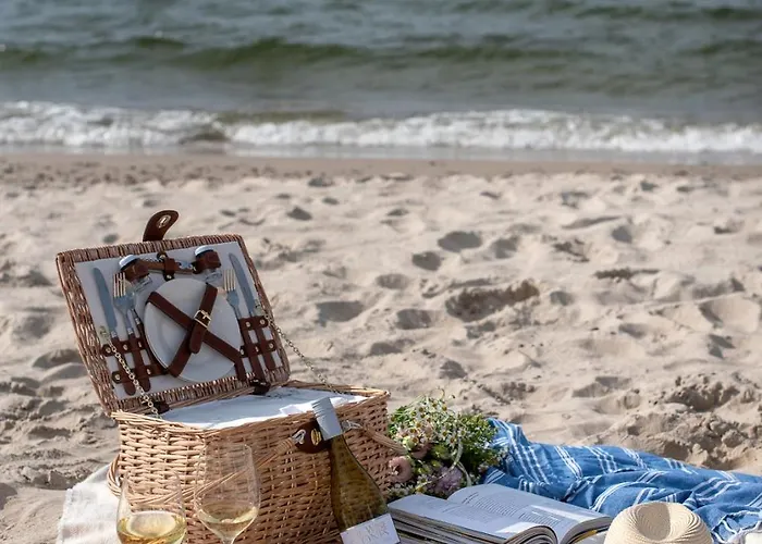 Hébergement de vacances Nadmorska Otulina - Nowoczesne Dwupoziomowe Nad Morzem Z Duzym Ogrodem