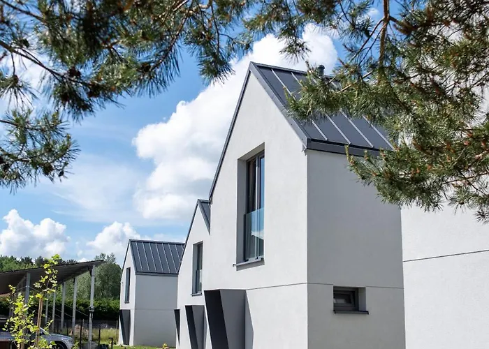 Nadmorska Otulina - Nowoczesne Dwupoziomowe Nad Morzem Z Duzym Ogrodem Feriehus