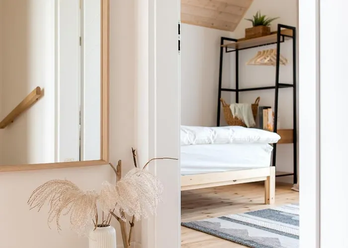 Hébergement de vacances Nadmorska Otulina - Nowoczesne Dwupoziomowe Nad Morzem Z Duzym Ogrodem Ustka